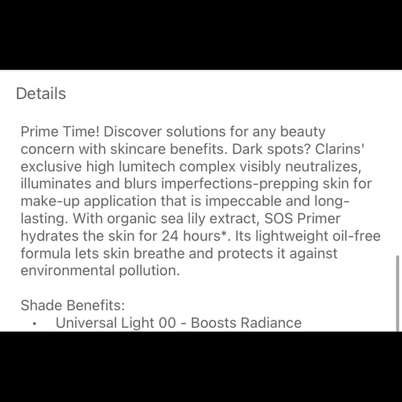 NEW Clarins primer - Picture 10 of 10